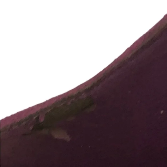 Charlotte Russe Purple Suede Platforms. Size 8 . Round Toe. Heels 5.5 inches. - Picture 8 of 8